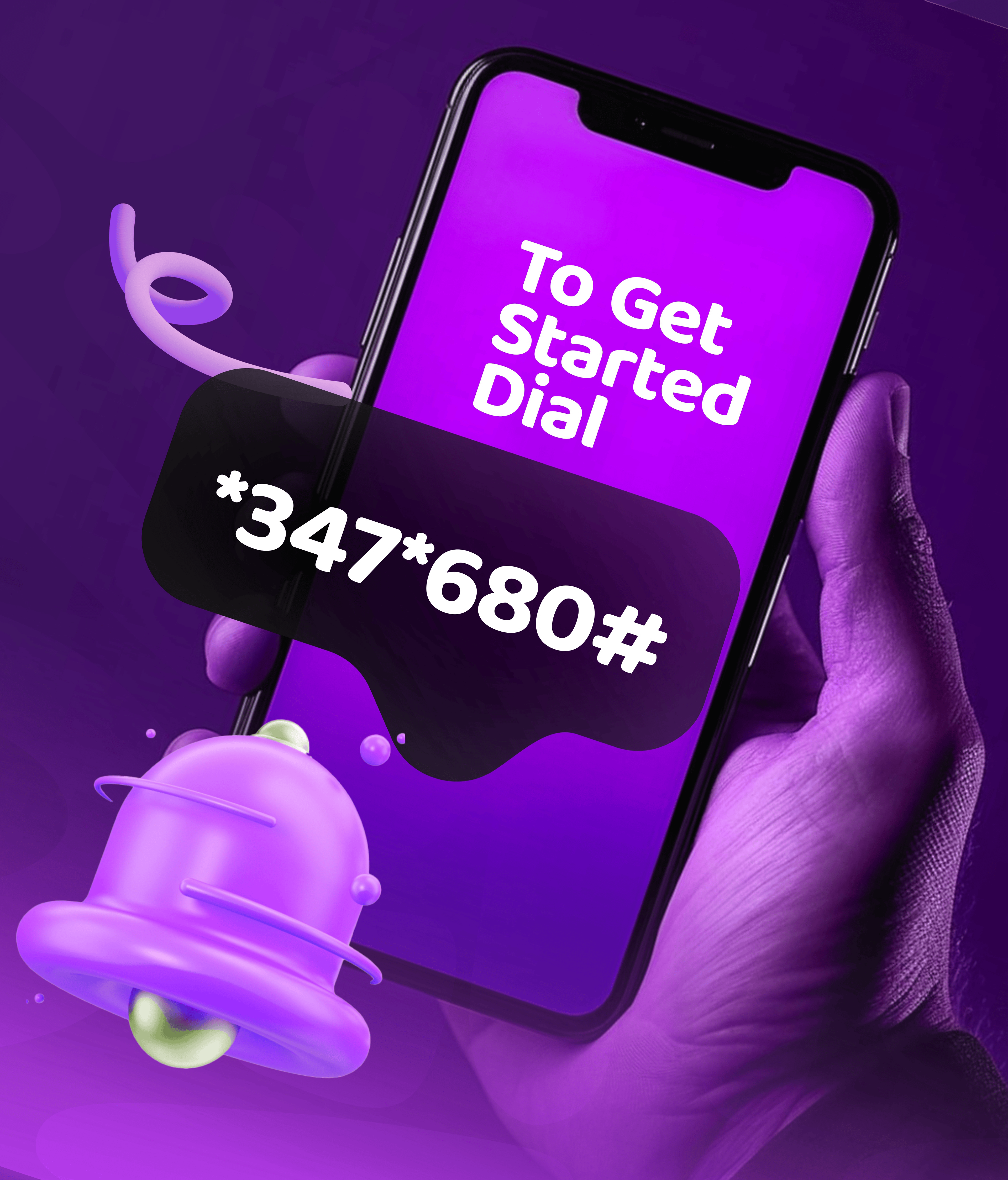 Herpride USSD cycle options on a basic phone